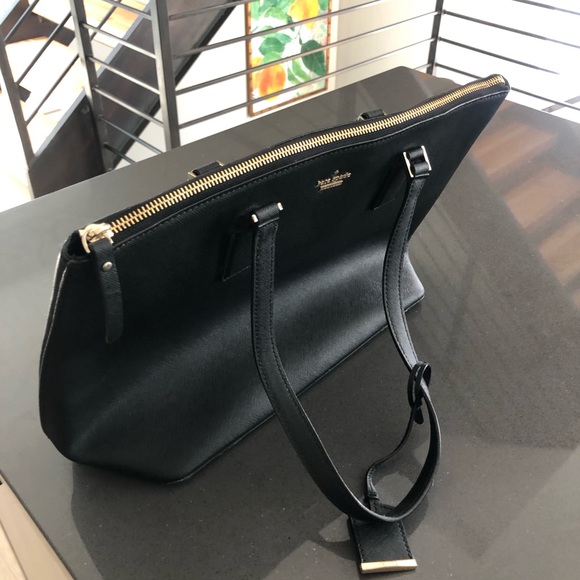 Kate Spade Leather Work Tote Purse - Picture 9 of 10
